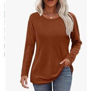 OFEEFAN CREW NECK OVERSIZED SWEATSHIRT TOP